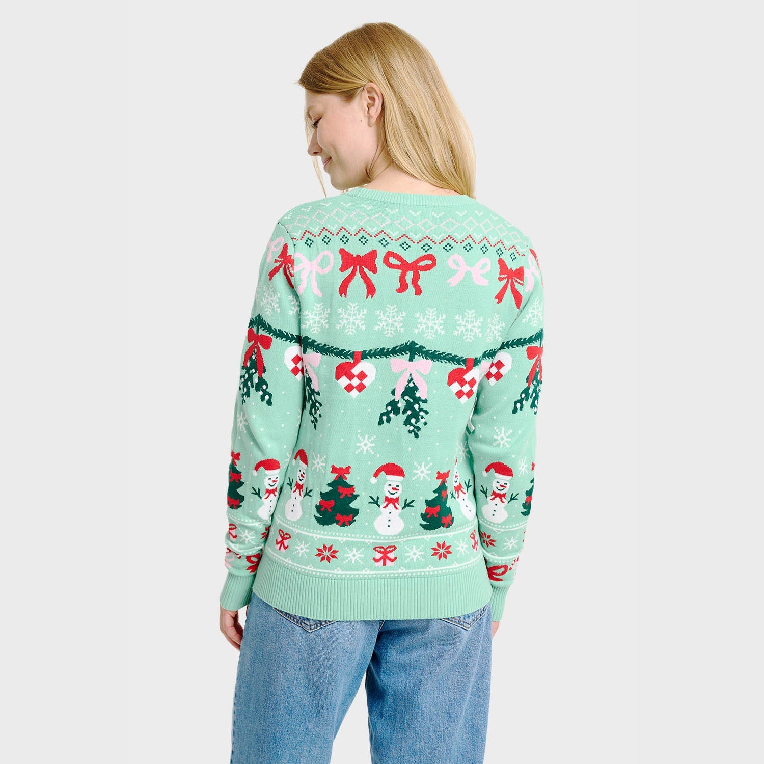 The Bow Christmas Sweater β Women